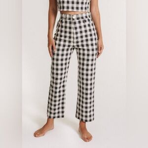 Aniela Parys L Enoke Checkered Trouser Pants